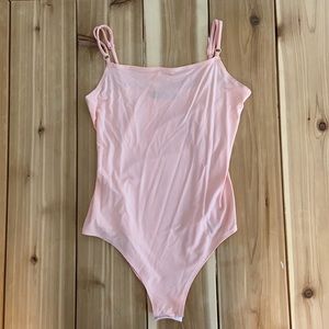 Pink Body Suit Tank